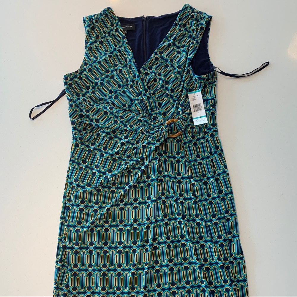 NWT Jones NY wrap-style Size 16 Great print!